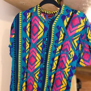 Button up retro shirt